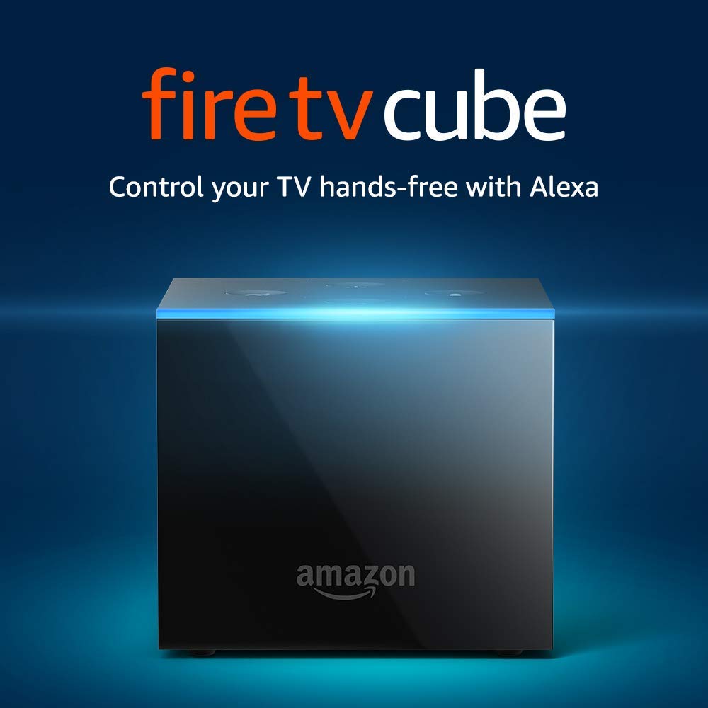 Amazon Fire TV Cube with  Alexa Voice Remote,Black
