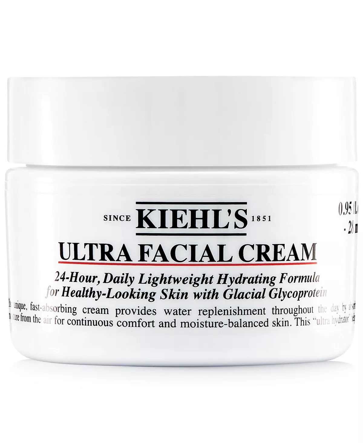 KIEHL'S SINCE 1851 Ultra Facial Cream with Squalane, 0.95 oz.