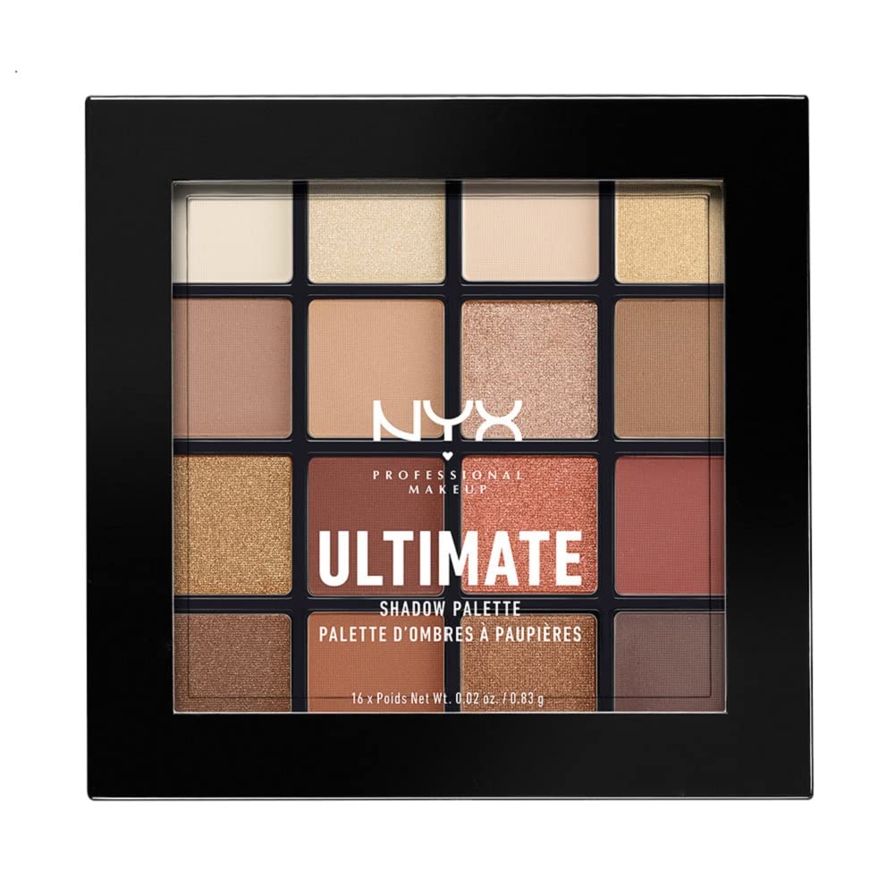 NYX Professional Makeup Ultimate Shadow Palette Warm Neutral
