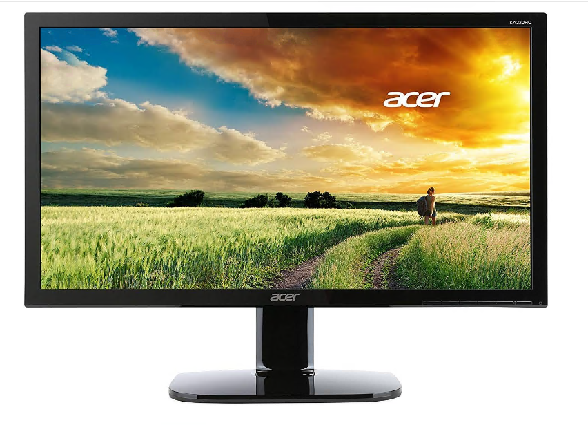 Acer KA220HQ bi 22" (21.5” viewable) Full HD (1920 x 1080) TN Monitor (HDMI & VGA port),Black